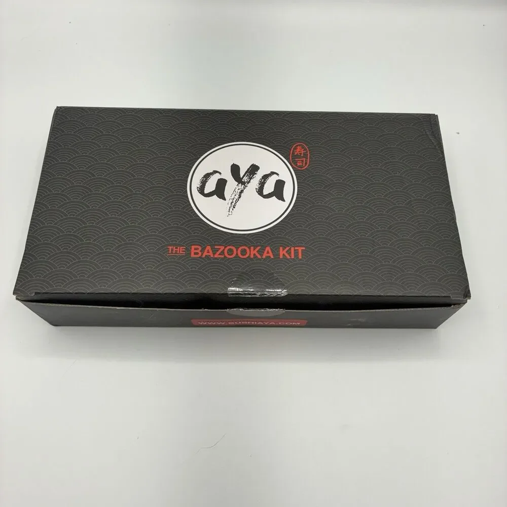 NEW AYA Sushi Making Kit Original Bazooka Kit Sushi Knife + 19 Pieces Sushiaya